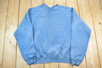 Vintage 1990s Brittania Blank Blue Crewneck Sweatshirt