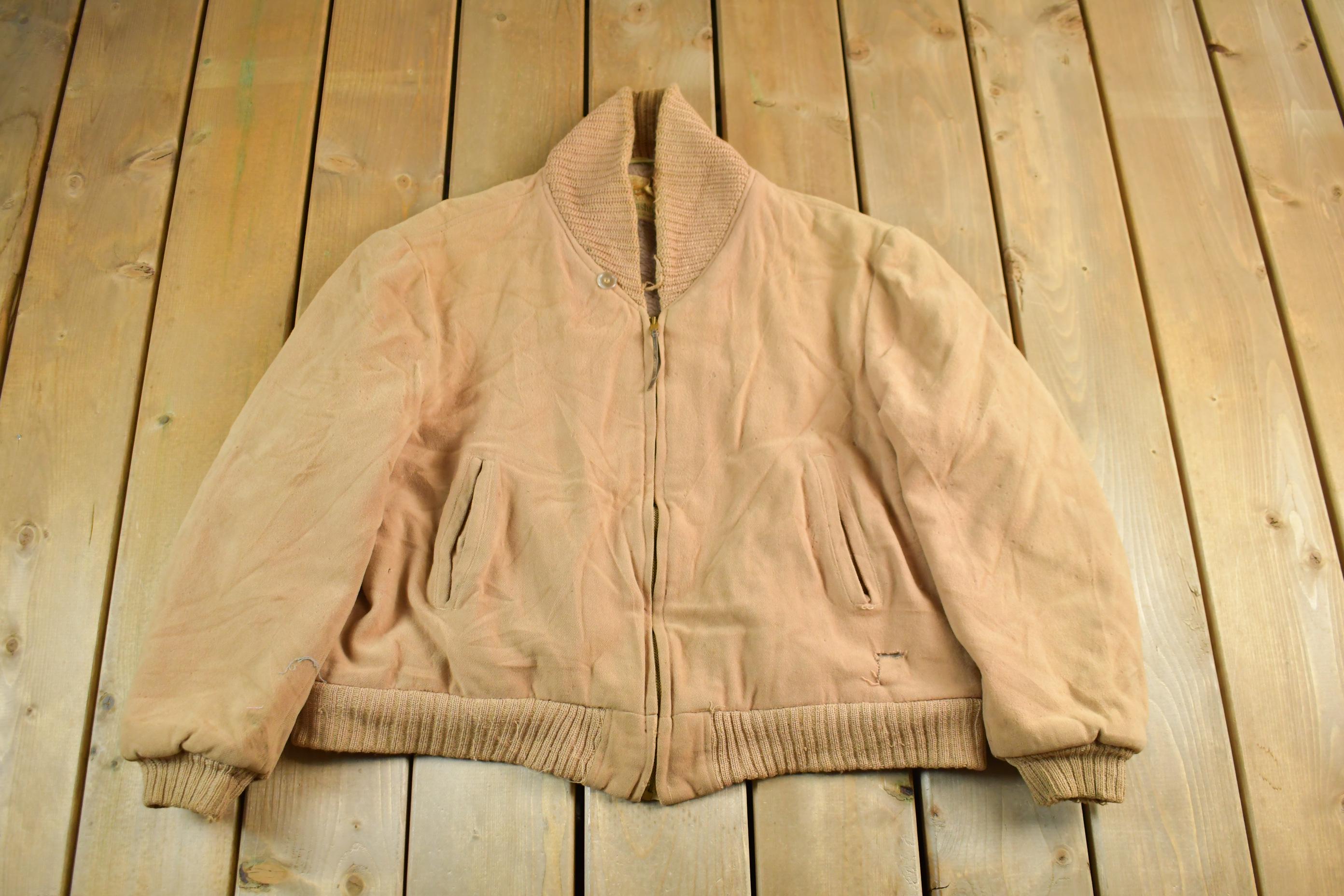 Vintage 1940s Wool & Cashmere Jacket Adult M-L