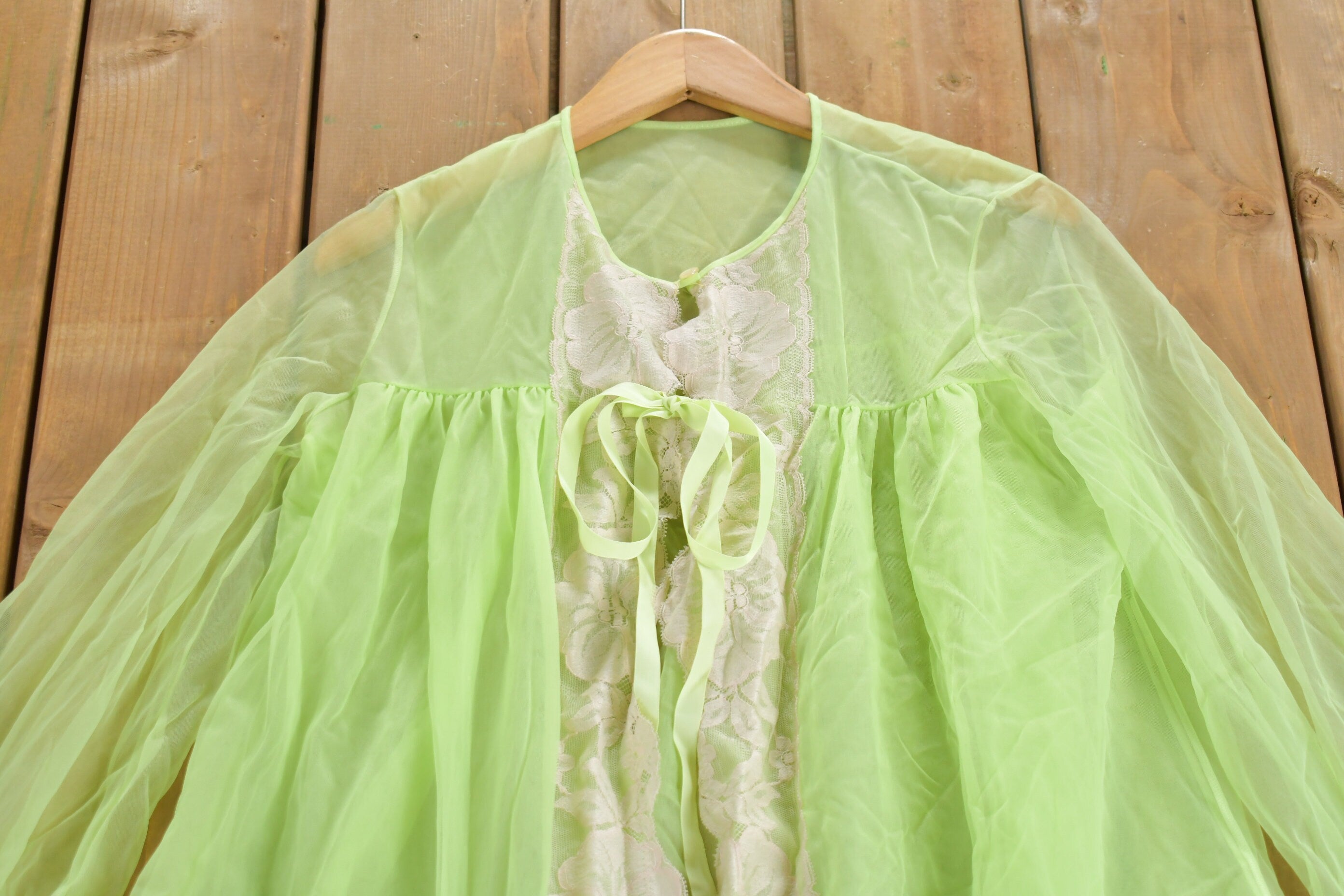 Vintage 1960s Lingerie Night Gown Dress