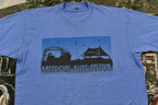 Vintage 1990s Bayfront Blues Festival T-Shirt Duluth Minnesota Concert Tour Venue