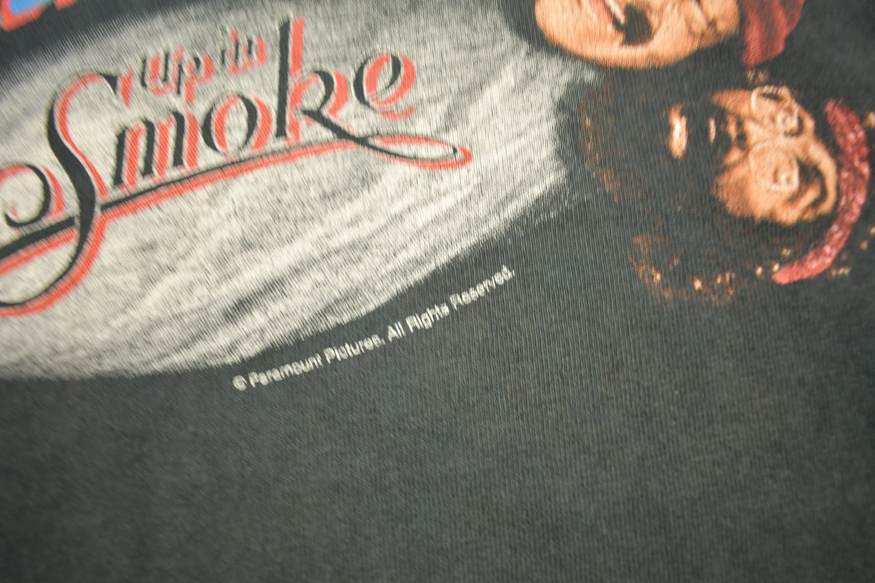 Vintage 1990s Cheech And Chong Up In Smoke Movie Promo T-shirt