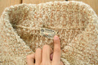 Vintage 1980s Tundra Wool Knit Cardigan Sweater Men's Medium