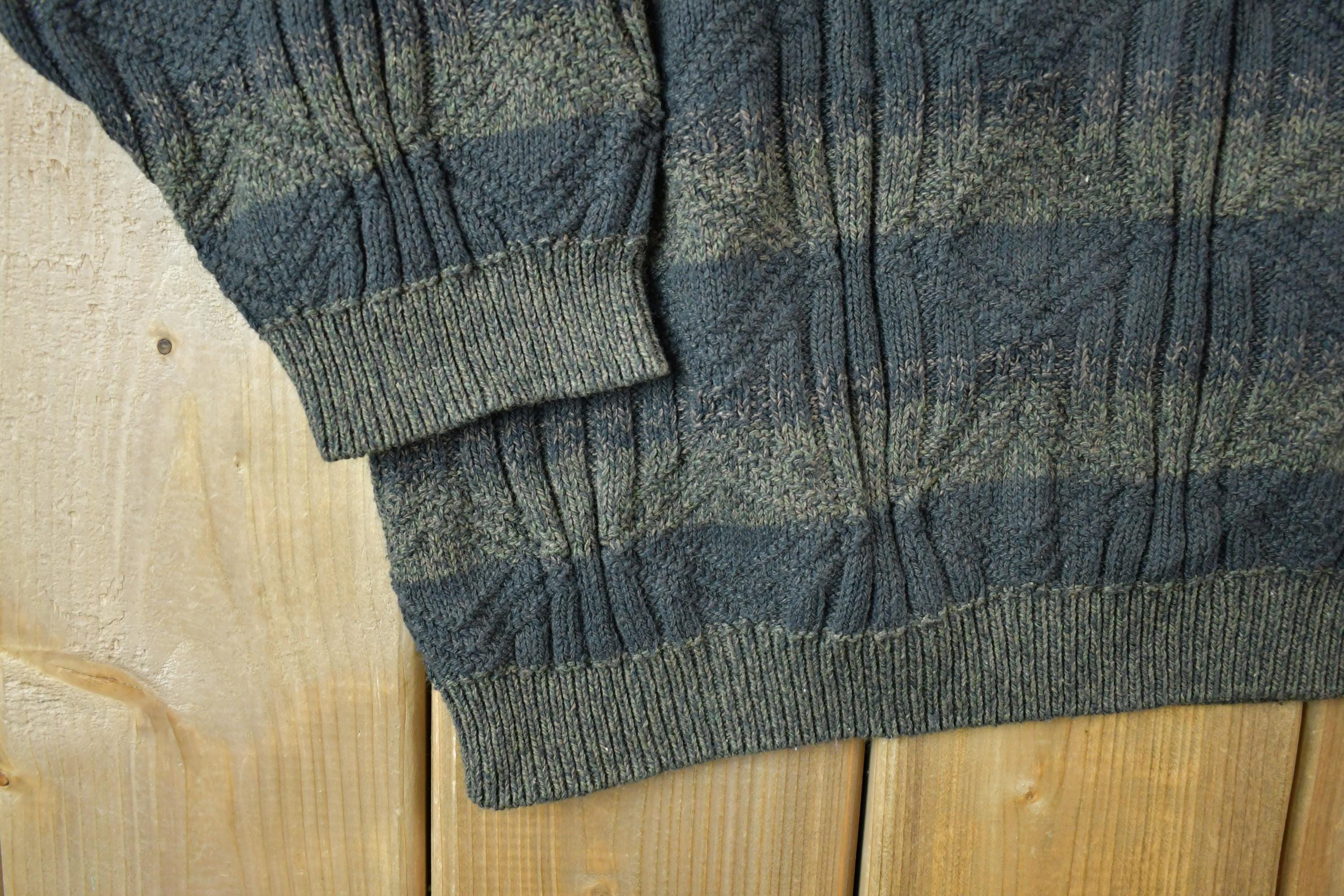 Vintage 1990s Peconic Bay Traders Knit Crewneck Sweater