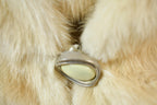 Vintage 1970s Blonde Mink Full Length Fur Coat