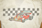 Vintage 1990s Kids Racing "The Winner" Button Up Shirt / Single Stitch / Racing / 90s Streetwear / Athleisure / Sportswear / Made In USA