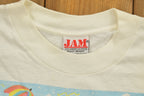 Vintage 1990s JAM Dolphin Themed Graphic T-Shirt