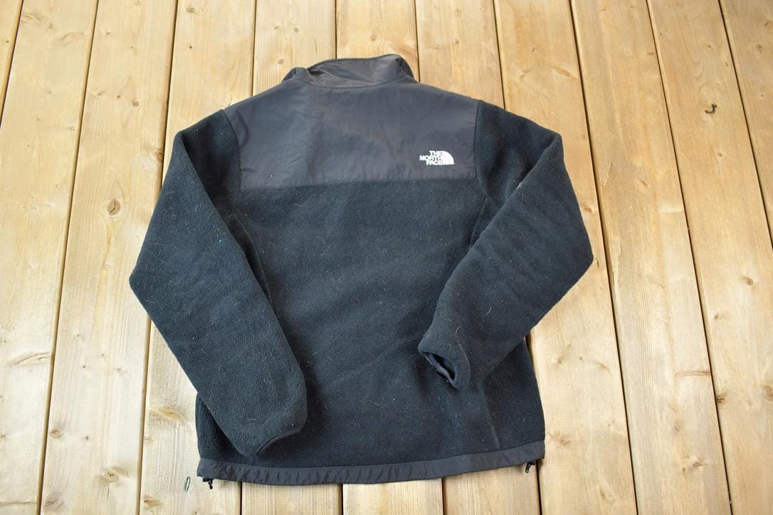 Vintage 1990s The North Face womens Fleece Sweater Jacket