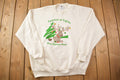 Vintage 1990s Festival Of Lights Blue Spruce Park Crewneck Sweatshirt