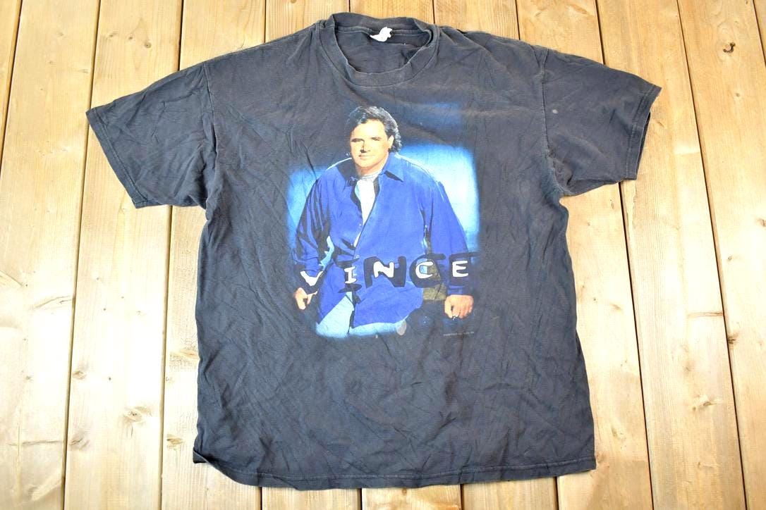 Vintage 1999 Vince Gill Tour Band T-shirt Size Medium