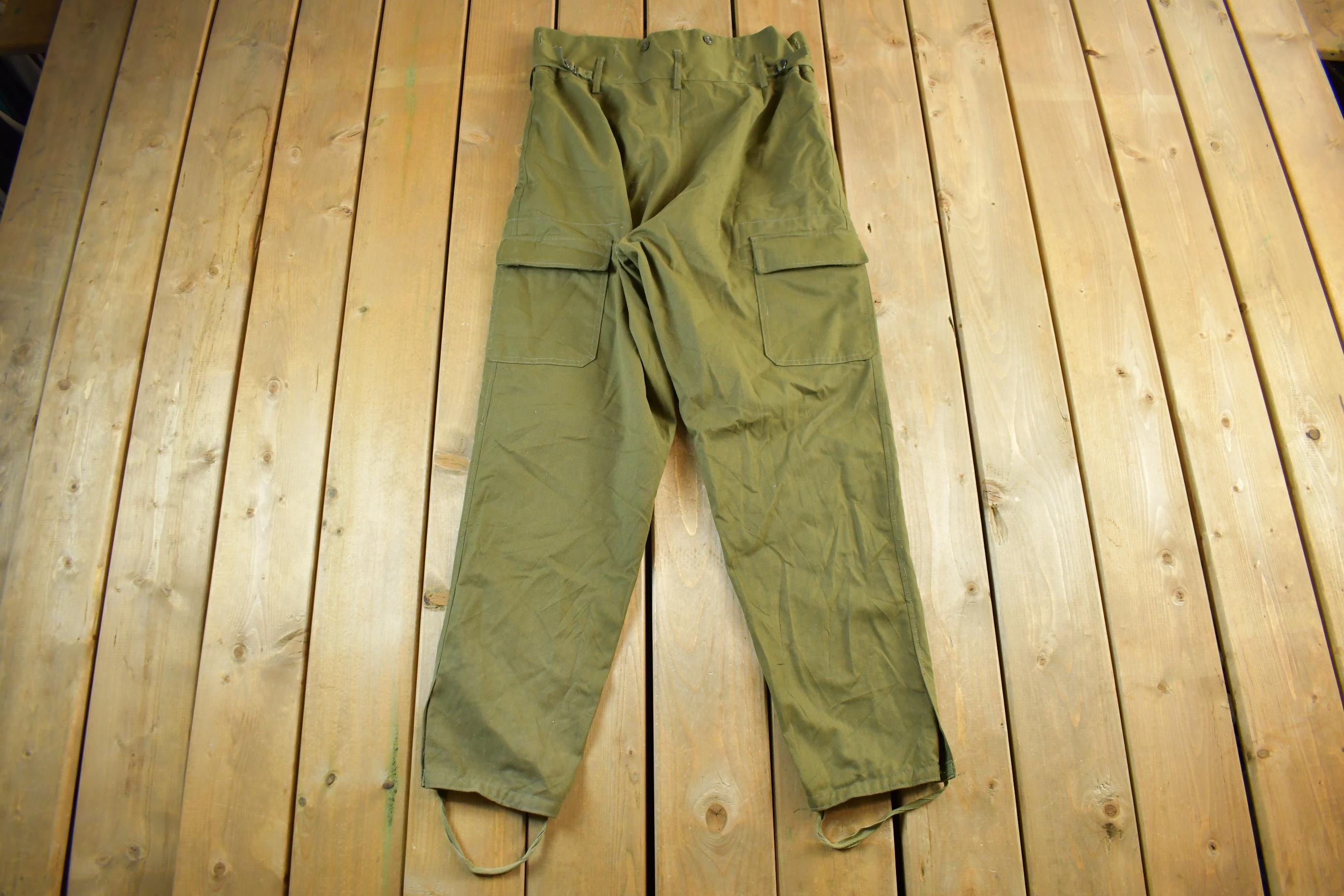 Vintage 1991 Military Cargo Pants Size 36 x 31