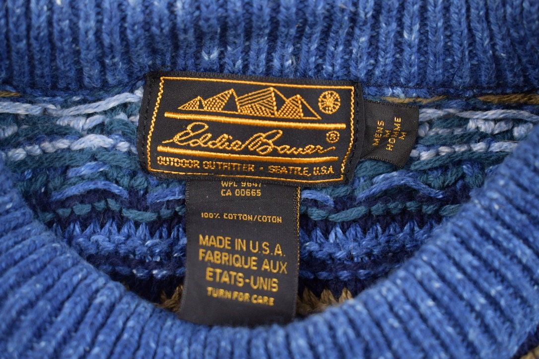 Vintage 1990s Eddie Bauer Knitted Sweater