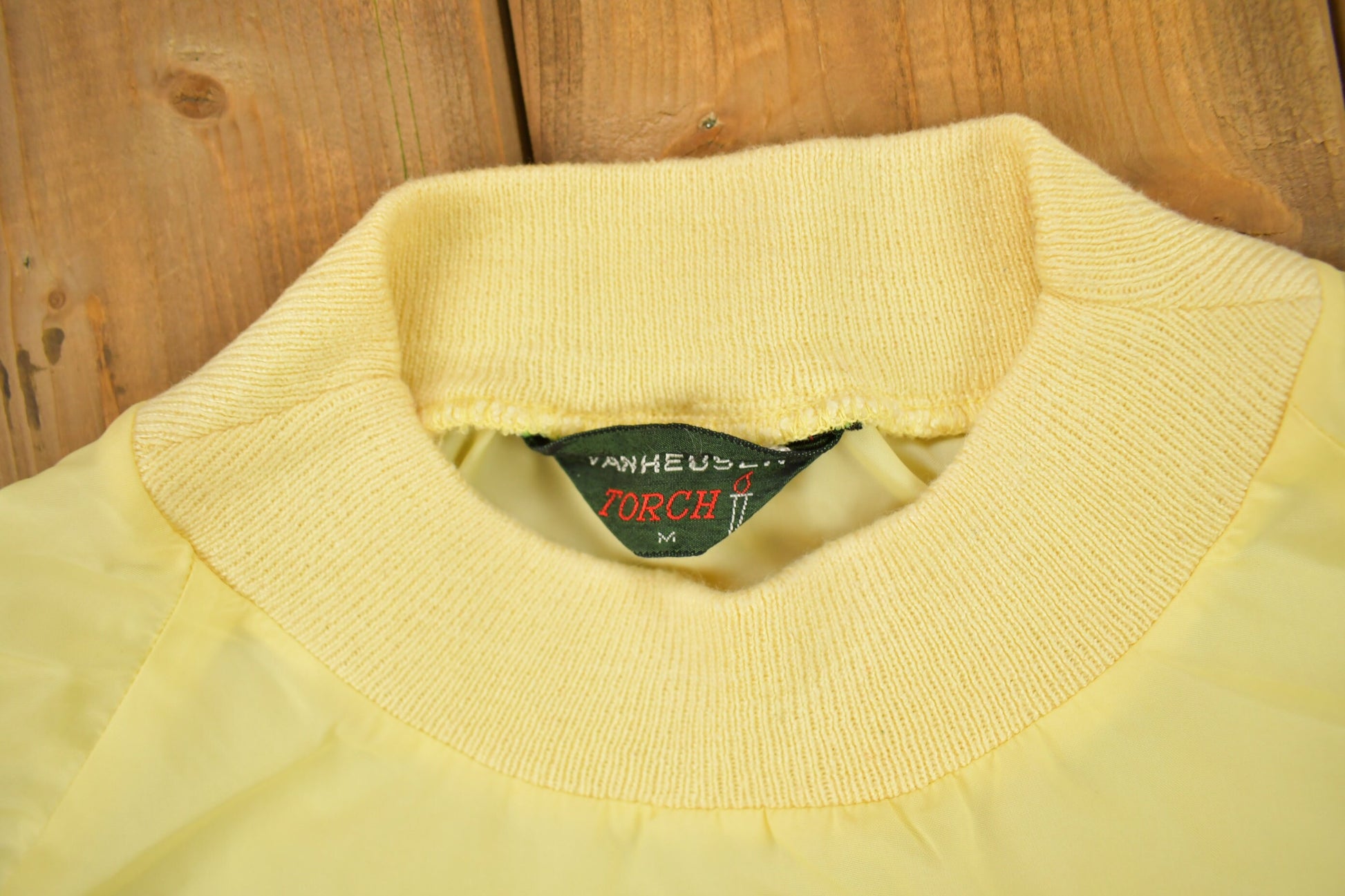 Vintage 1970s Van Heusen Torch Pullover Windbreaker Jacket