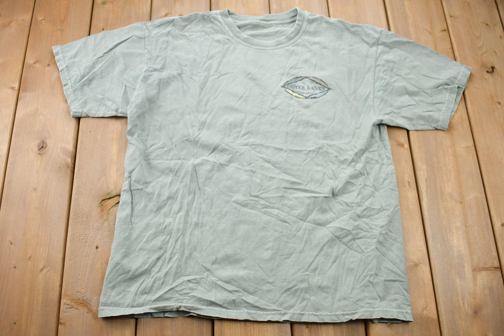 Vintage 1990s Outer Banks North Carolina Graphic T Shirt