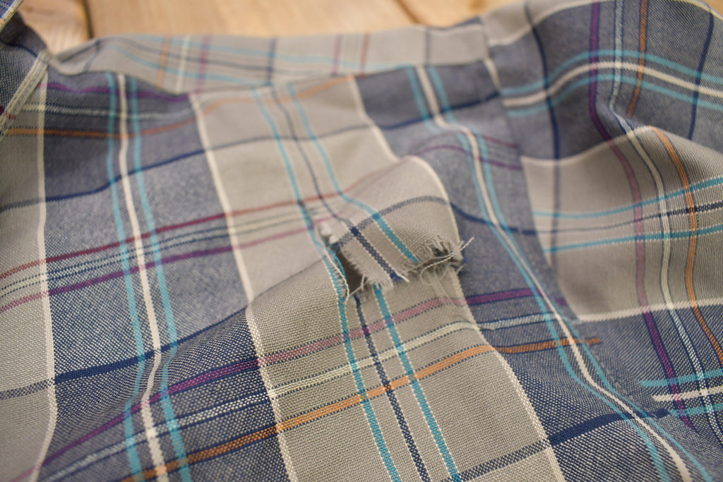 Vintage 1970s Pendleton Plaid Button Up Shirt