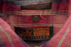 Vintage 1990s Canyon Guide Western Flannel Button Up Shirt