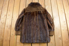 Vintage 1980s Creeds Faux Fur Coat