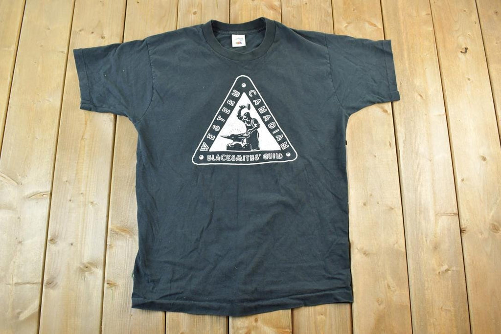 Vintage 1990s Western Canadian Blacksmiths Guild Single Stitch T-Shirt