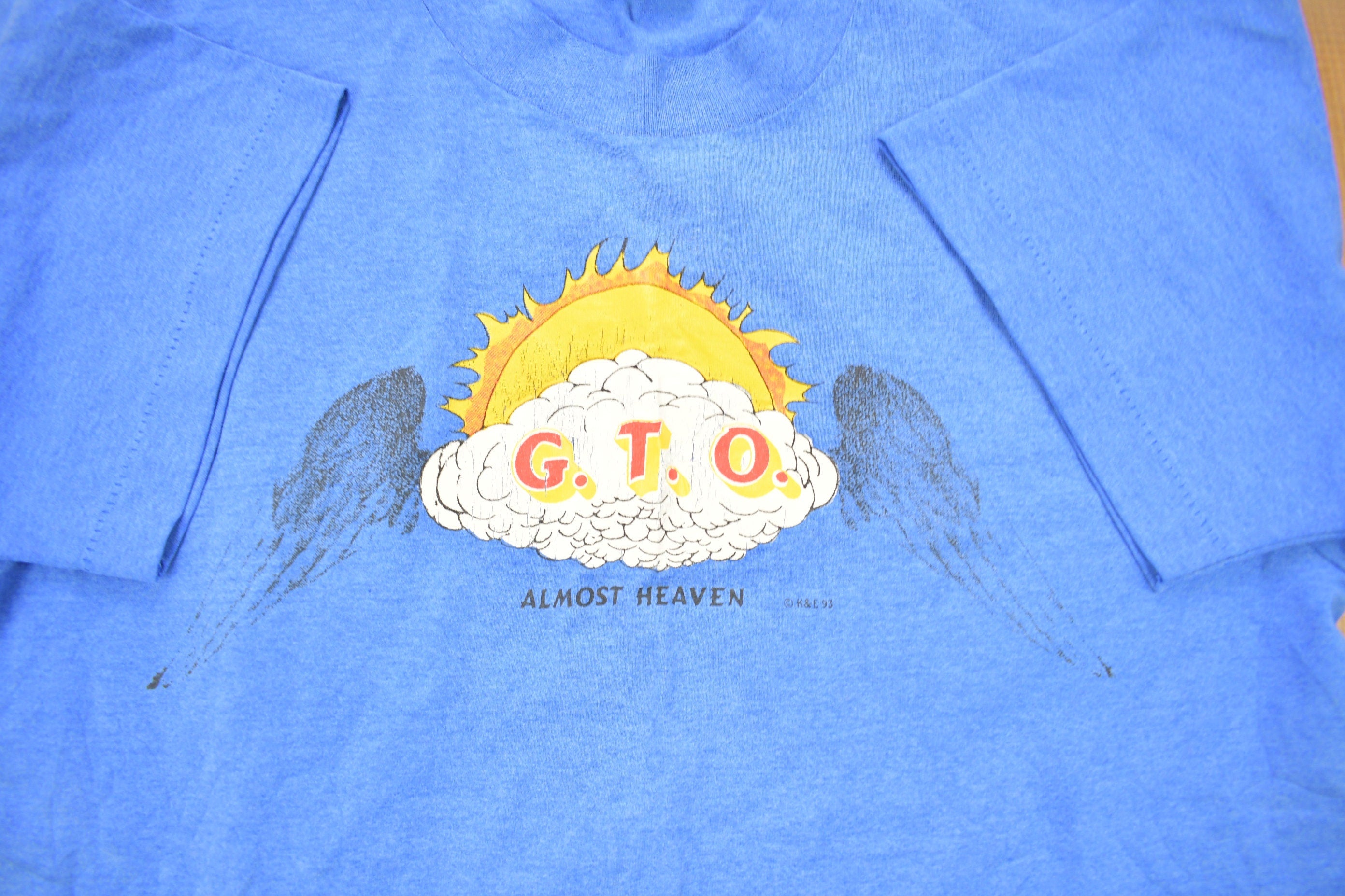 Vintage 1993 GTO Almost Heaven Graphic T-Shirt