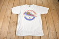 Vintage 1988 Livin' On The Edge Kayakers Single Stitch Puma Graphic T Shirt Made In Canada