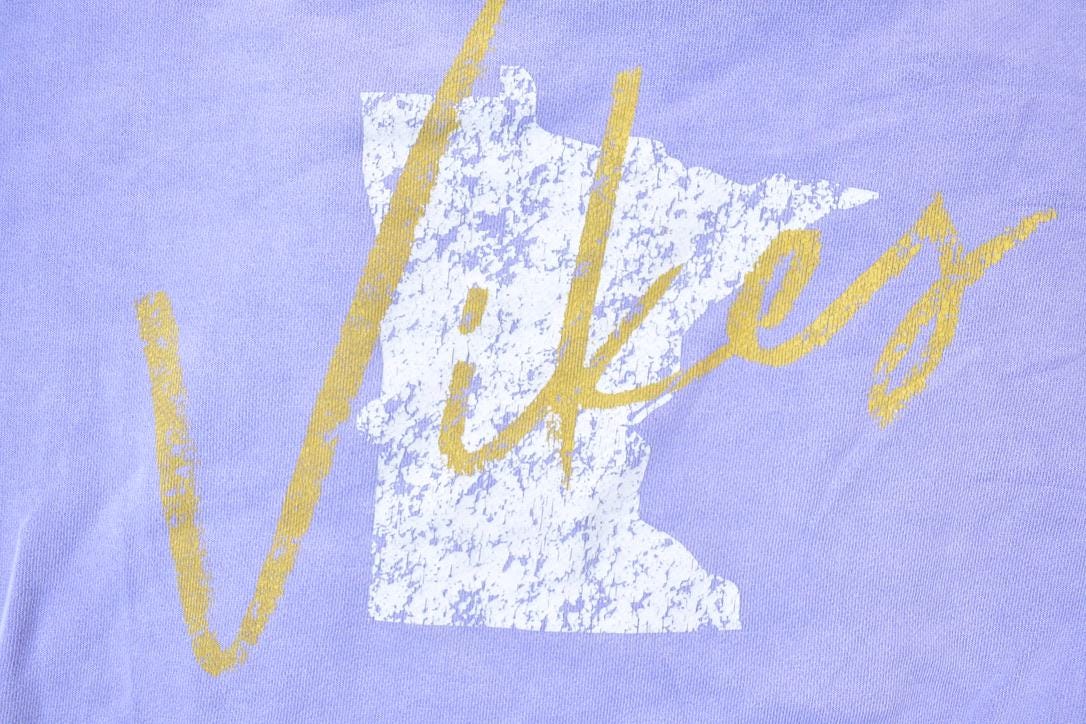 Vintage 1990s Vikes Purple Crewneck Sweatshirt