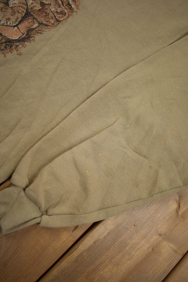 Vintage 1997 Las Vegas Western Rattlesnake Crewneck