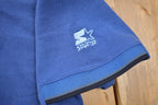 Vintage 1990s Toronto Maple Leafs Starter NHL Graphic Polo Button Up T-Shirt