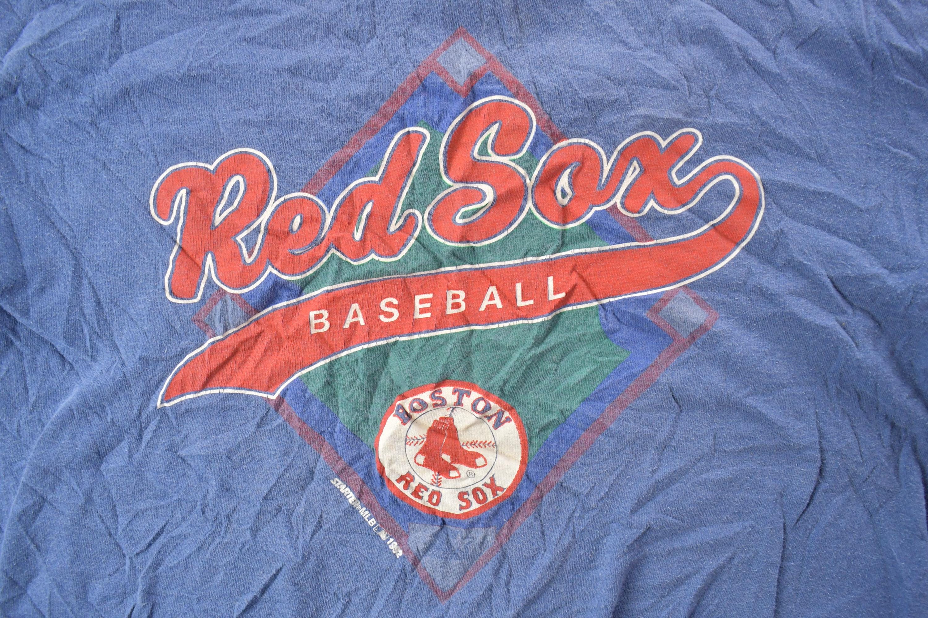 Vintage 1990s Boston Red Sox Starter MLB Graphic T-Shirt