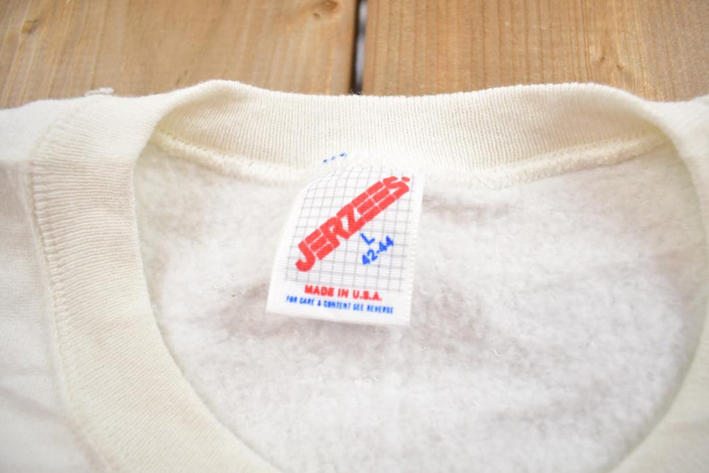 Vintage 1990s Pike Bay Lodge Lake Vermilion Souvenir Travel Crewneck Sweatshirt Made In USA