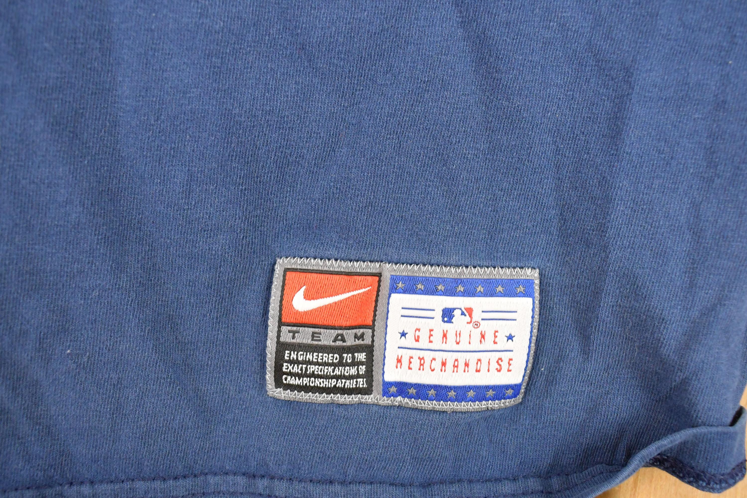 Vintage Y2K Nike Minnesota Twins Centre Scoosh MLB T-Shirt Men's XL