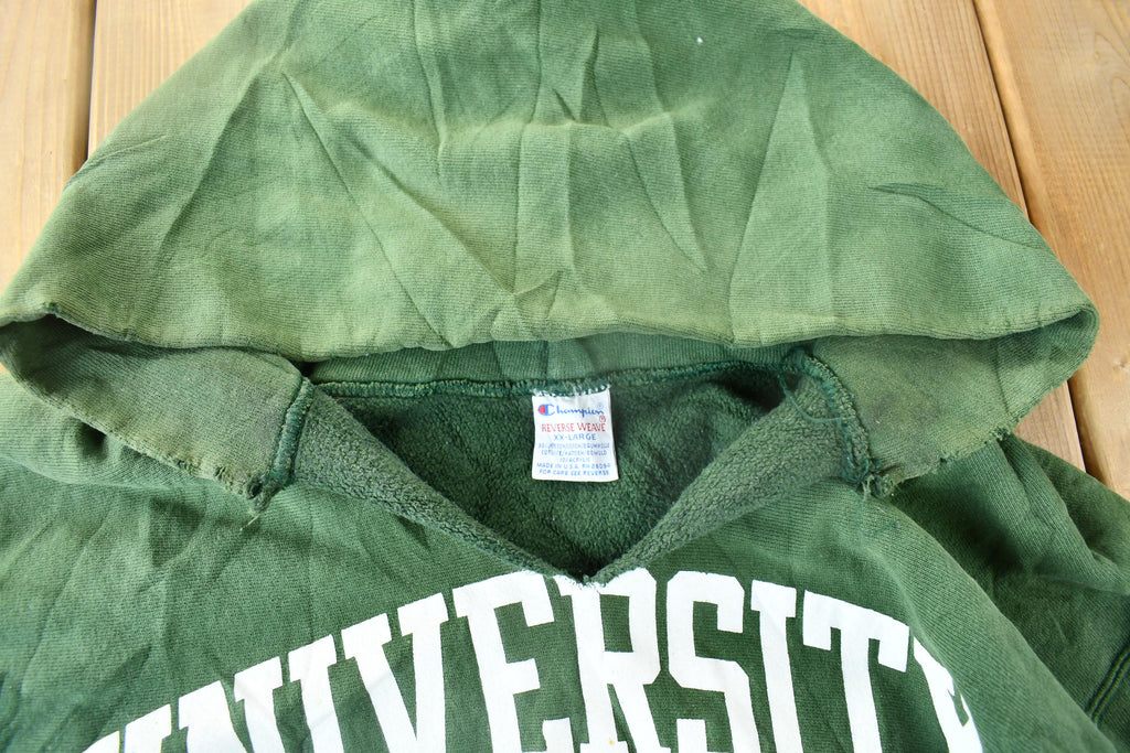 Vintage 1990s University Of North Dakota Champion Reverse Weave Collegiate Hoodie