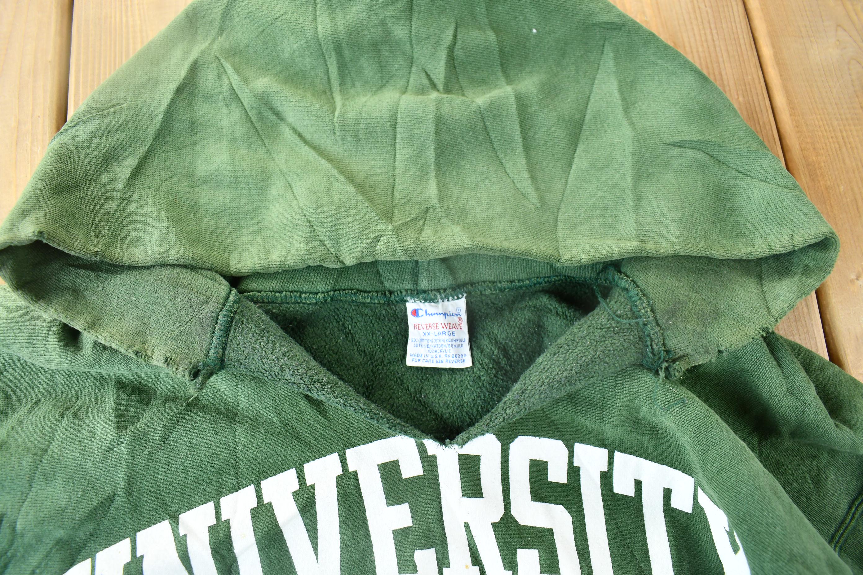 Vintage 1990s University Of North Dakota Champion Reverse Weave Collegiate Hoodie