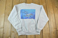 Vintage 1990s Dolphins Ocean Crewneck Sweatshirt