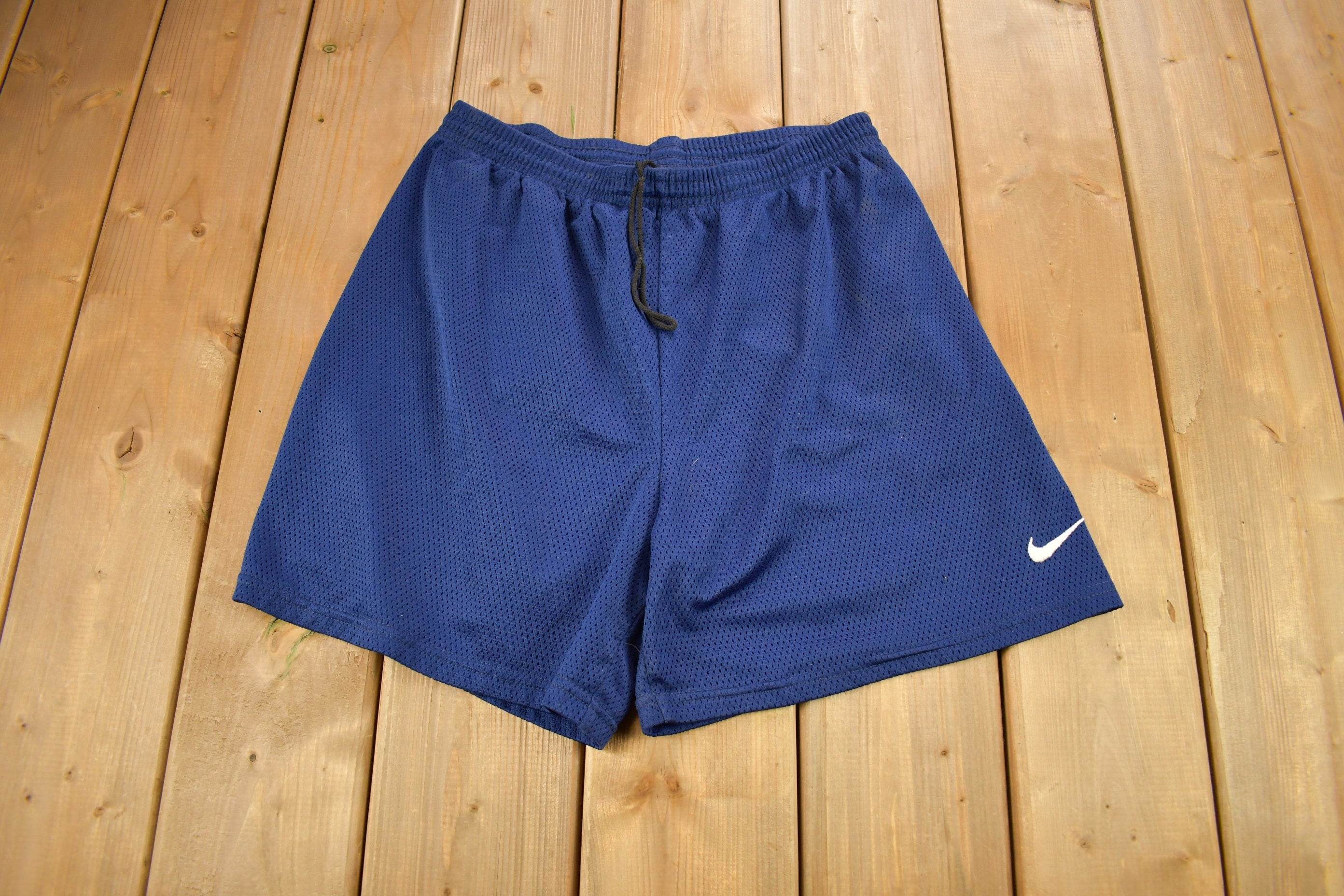 Vintage 1990s Nike Mini Swoosh Gym Shorts Size XL