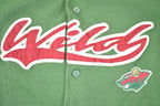 Vintage 1990s Minnesota Wild MLB Button Up Jersey Men's M