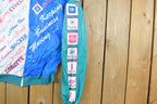 Vintage 1990s Gm Motors All Over Print Fleet Sales Windbreaker Full Zip Jacket