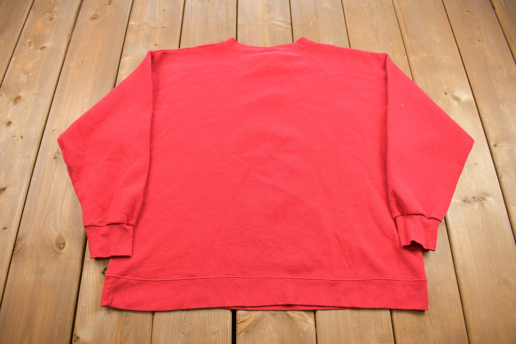 Vintage 1990s Disney Mickey Mouse "Thinking Mickey" Crewneck Sweatshirt  90s Crewneck  Made In USA  Essential  Streetwear  90s