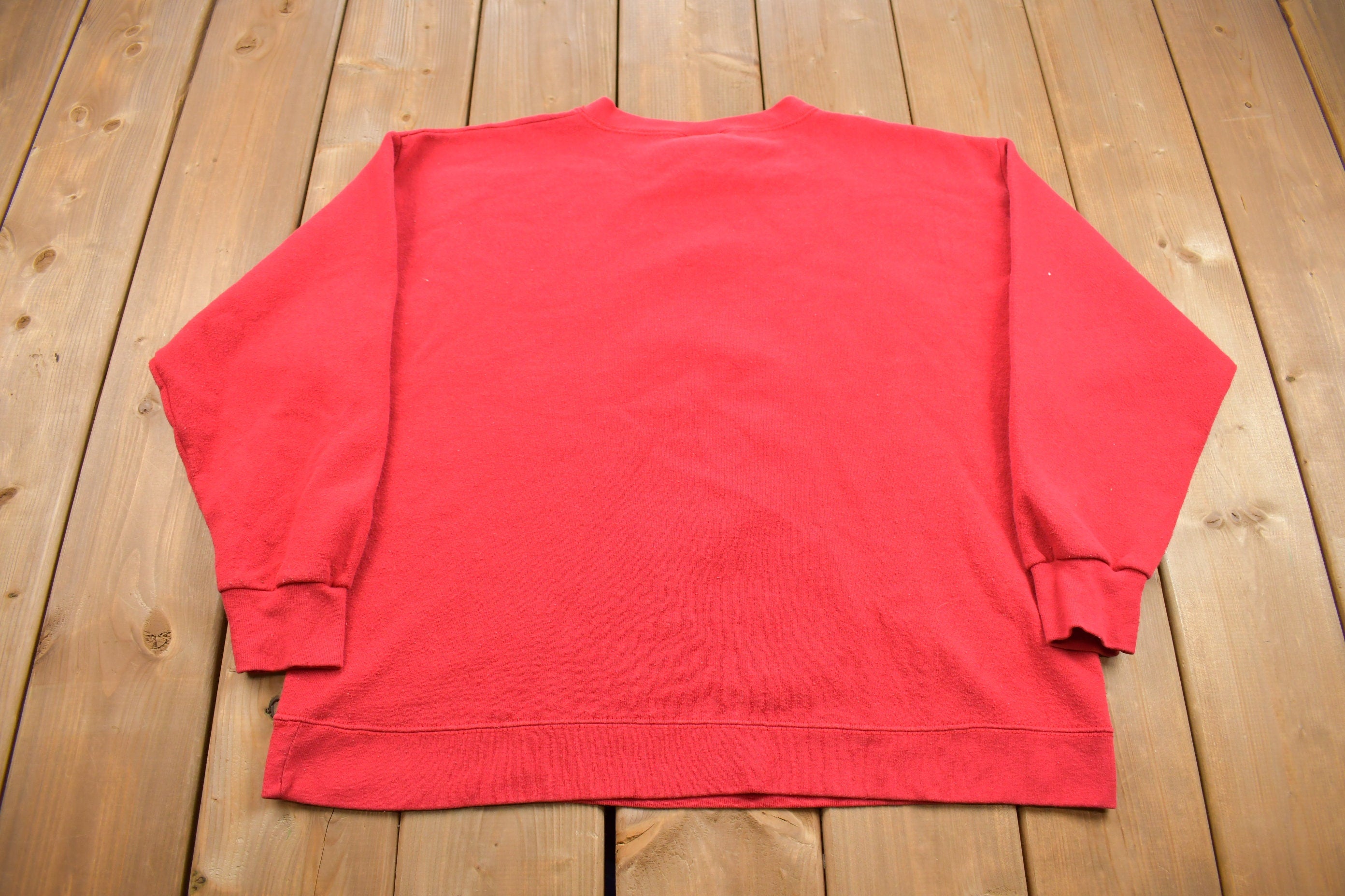 Vintage 1990s Disney Mickey Mouse "Thinking Mickey" Crewneck Sweatshirt  90s Crewneck  Made In USA  Essential  Streetwear  90s