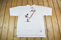 Vintage 1990s Softwear Euro Croatia Football Graphic T-Shirt Men's Large