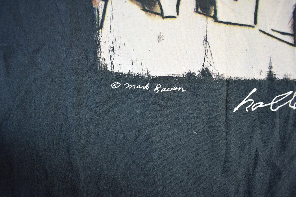 Vintage 2000s Amsterdam Mark Raven Art T-Shirt Men's Medium
