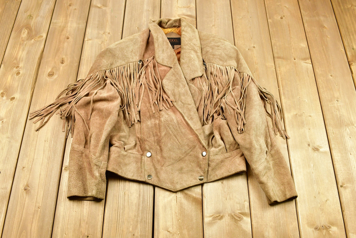 Vintage G4000 Western Fringe Jacket