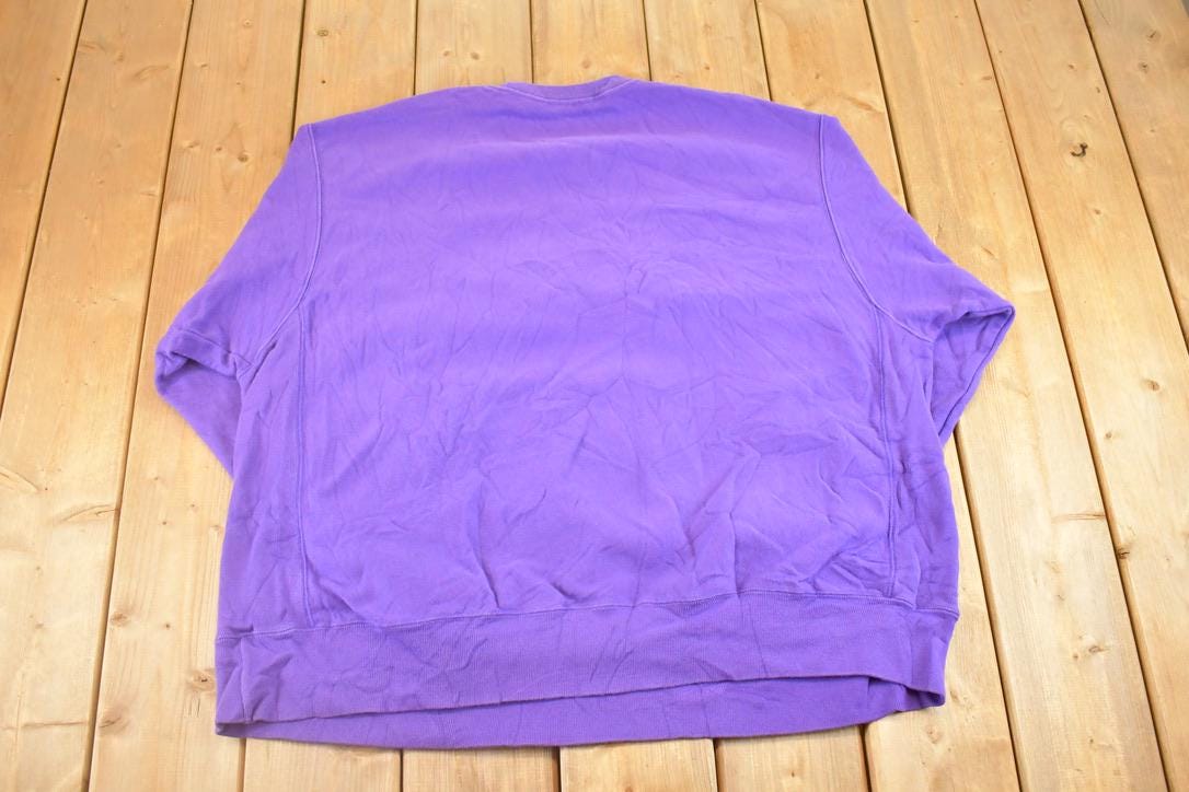 Vintage Y2K Northwestern University Champion Reverse Weave Sweatshirt Men's XXL / 2000s Heavyweight Sweater / 2000s Cross Grain