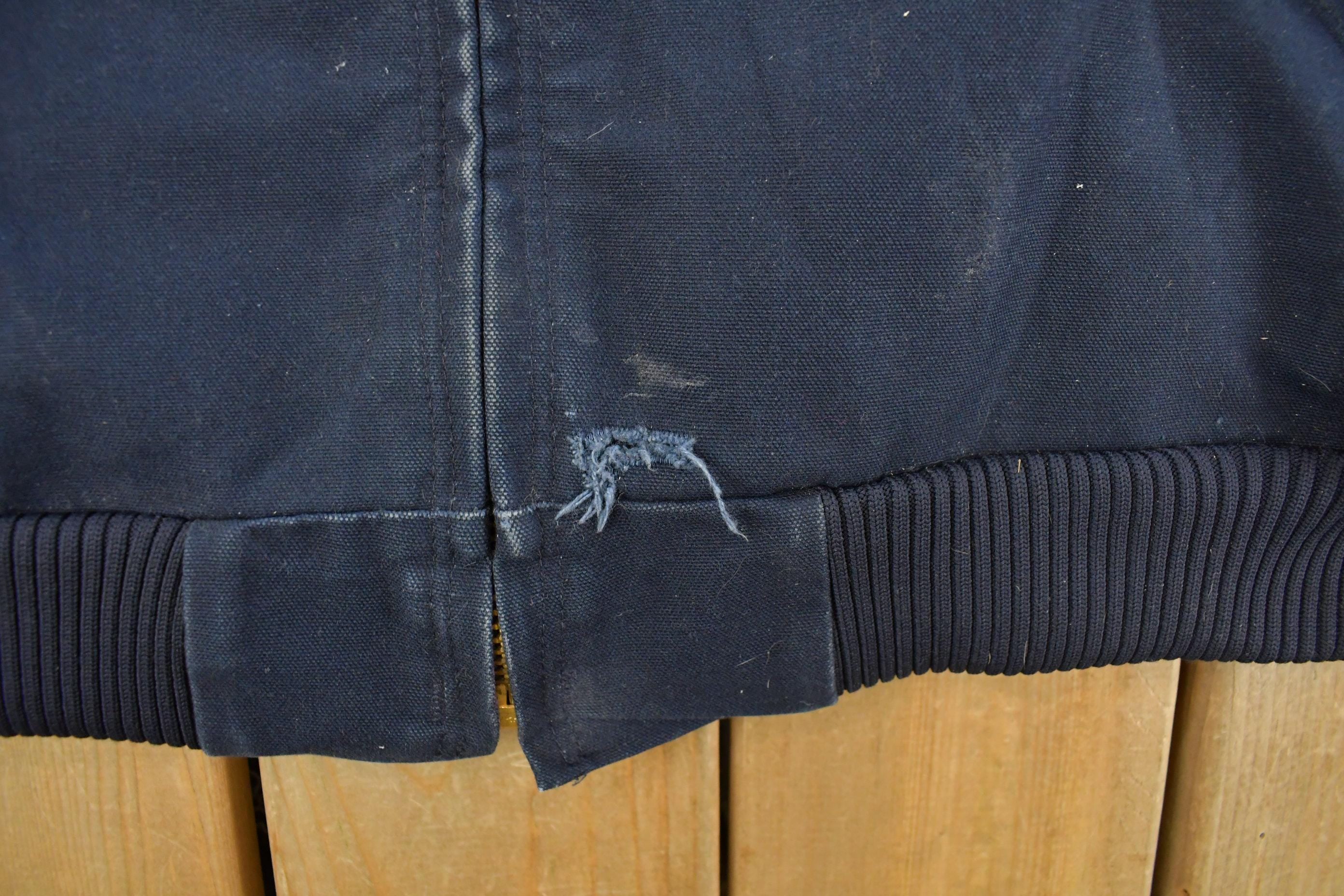 Vintage 1990s Carhartt Distressed Hooded Jacket Men's XL