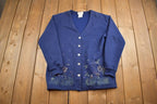 Vintage 1990s Northern Reflections Cardigan Sweater Made In Canada