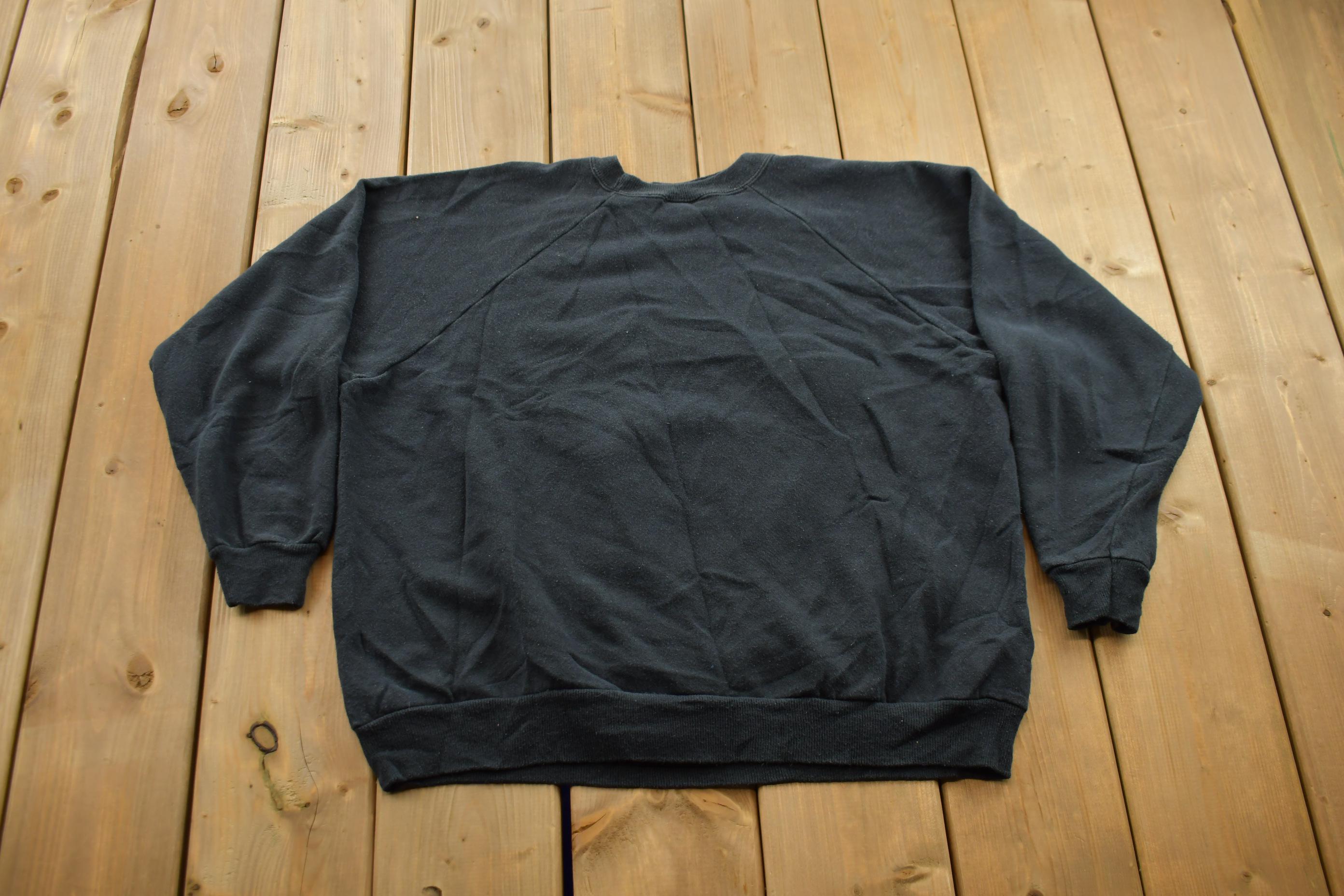 Vintage 1990s Fall Theme Crewneck Sweatshirt