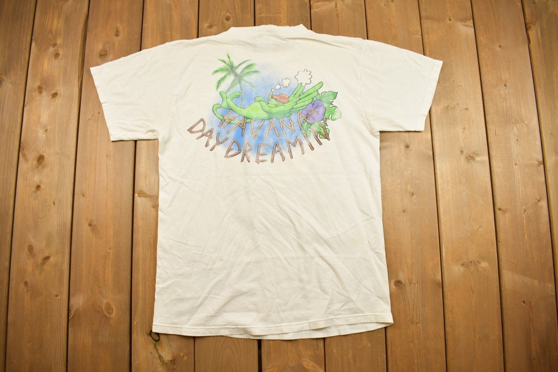 Vintage 1990s Jimmy Buffets Havana T-Shirt