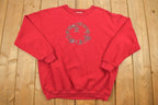 Vintage 1990s Northern Reflections Christmas Wreath Sweater