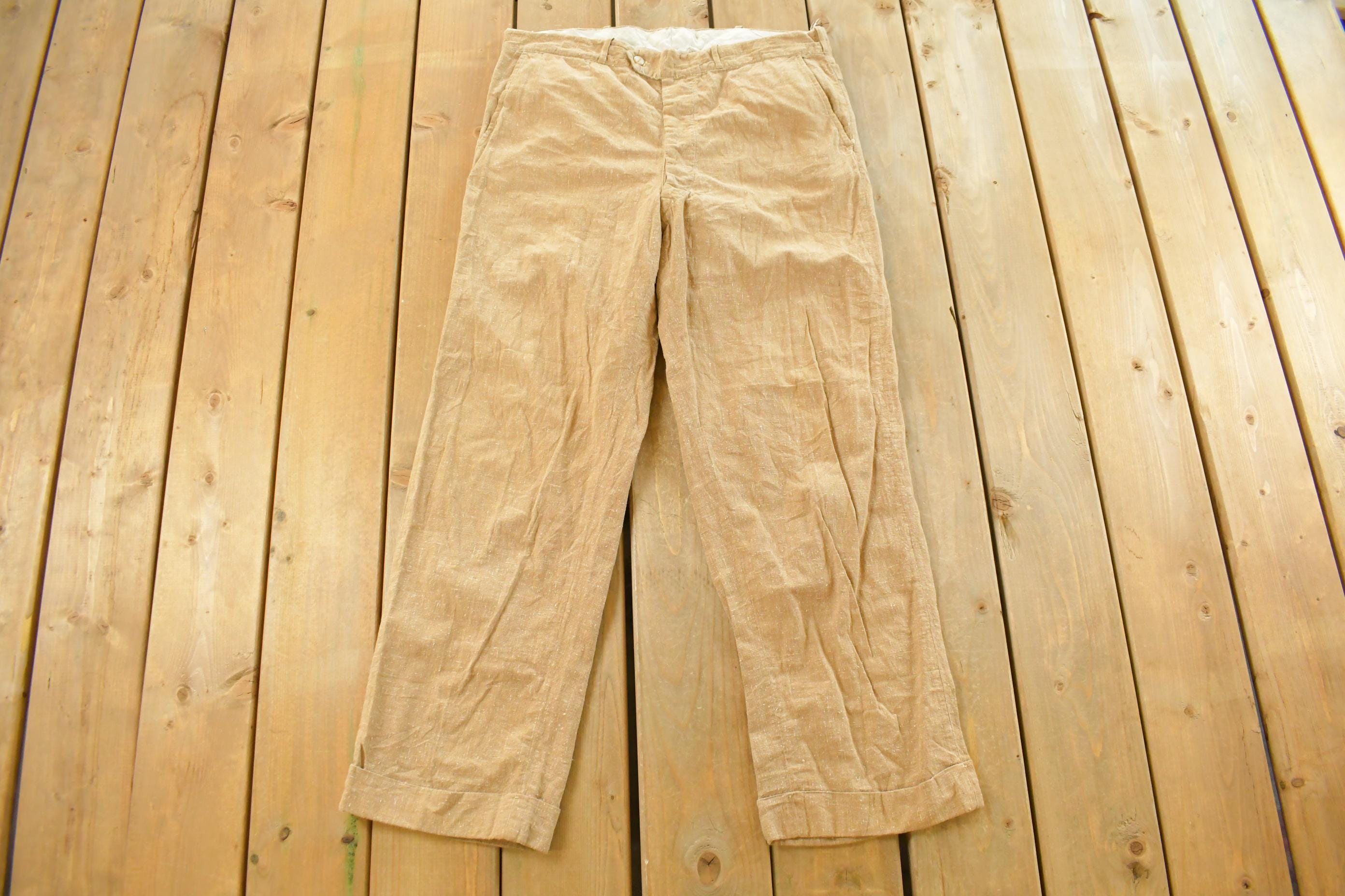 Vintage 1970s Dress Trousers Men's 36 x 30  Vintage Pants  Streetwear  True Vintage  Casual Wear
