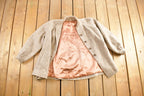 Vintage 1980s Adorable Junior Wool Button Up Jacket