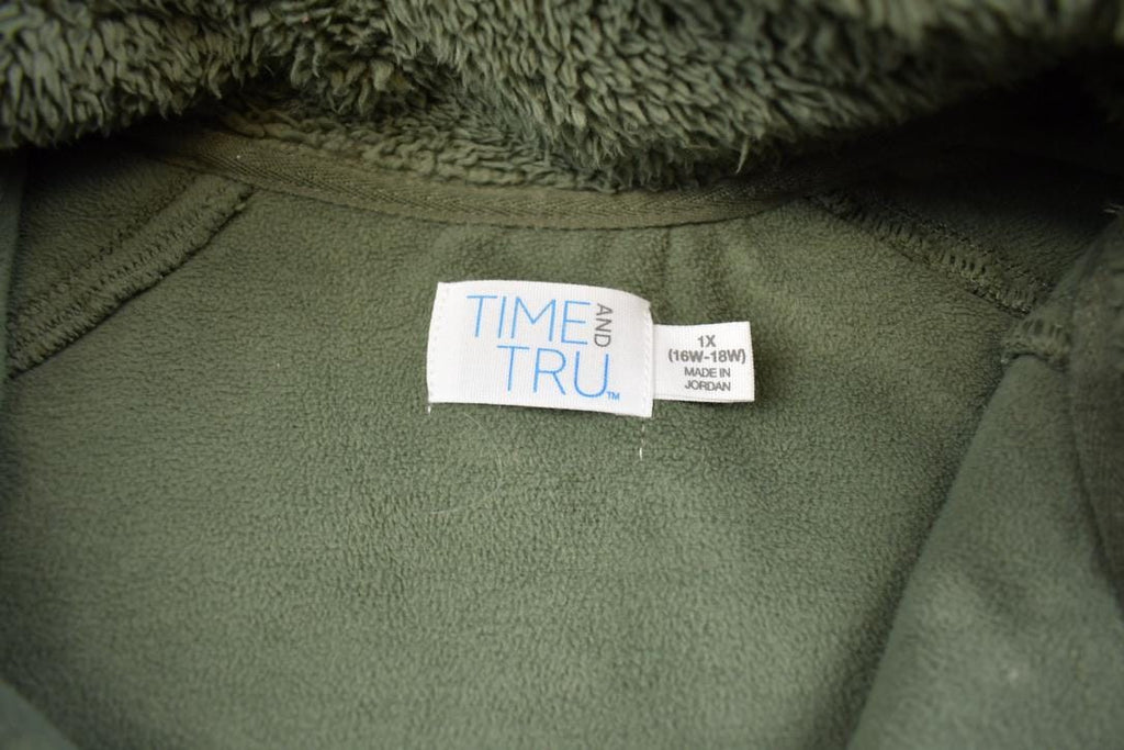 Vintage 1990s Time & Tru Fleece Sweater