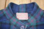 Vintage 1970s Pendleton 100% Wool Plaid Jacket